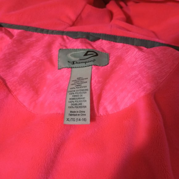 VGUC ~ Champion's Youth's Venture Loft Hooded & Lined Puffer Coat Size XL(14-16) - Picture 6 of 7